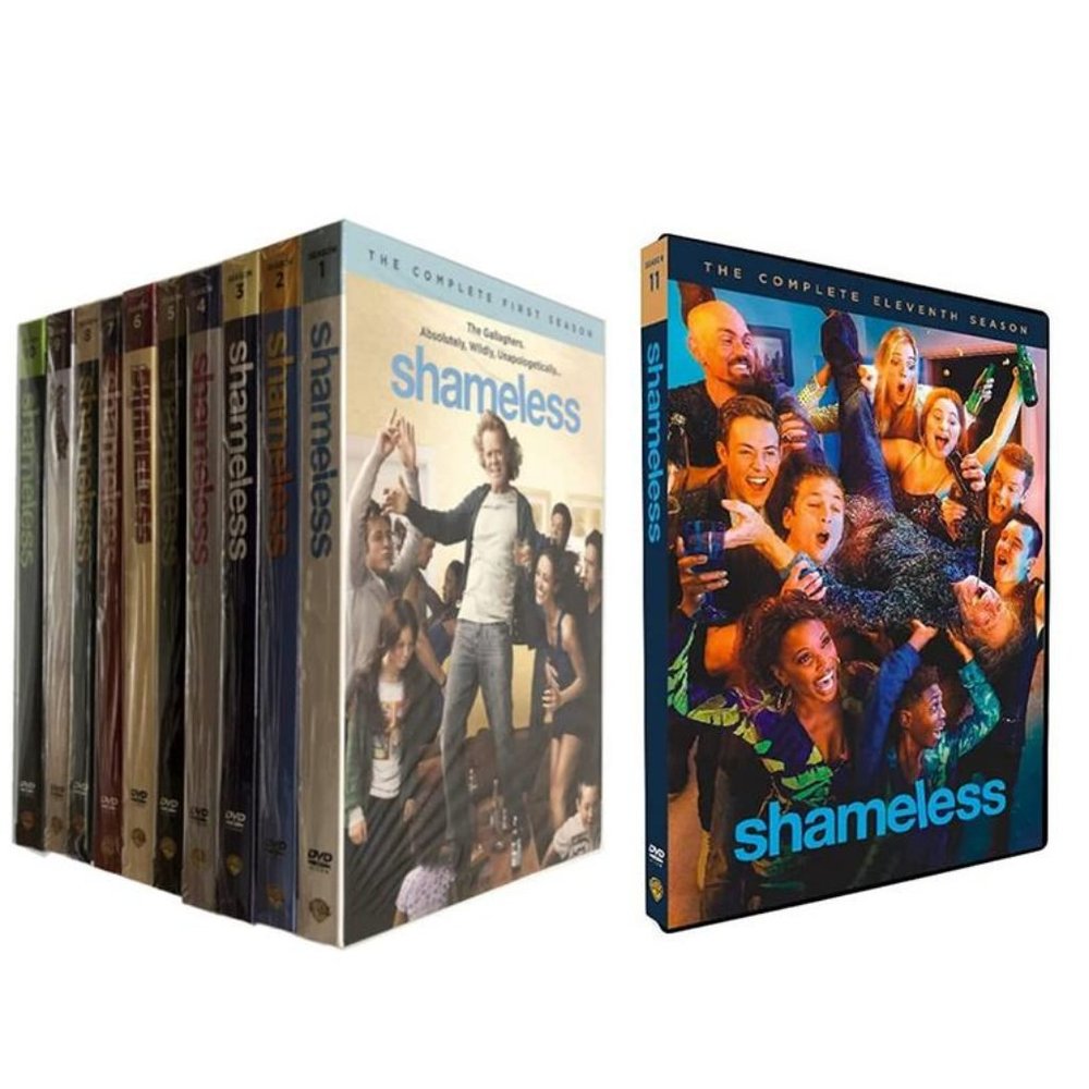 Shameless :The Complete Series Season 1-11 DVD 34-Disc 2 3 4 5 6 7 8 9 10 11 USA